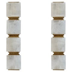 BFB23 Rock Crystal Sconces 