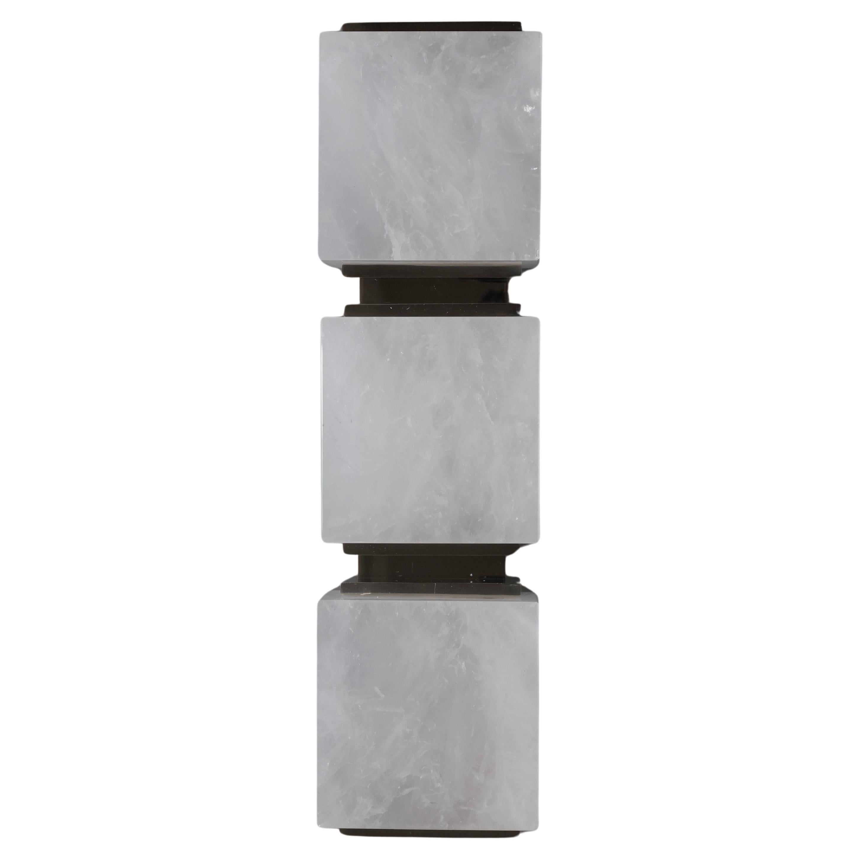 BFB17 Sconce di cristallo di rocca di Phoenix