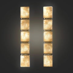 BFB40 Rock Crystal Sconces By Phoenix