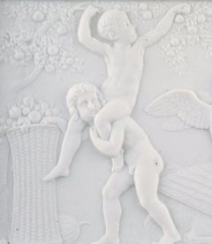 B&G Bing & Grondahl Biscuit Plate after Thorvaldsen, Late 1800s