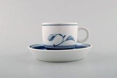 B&G, Bing & Grondahl, Corinth Mocha Cup with Saucer, Set of 6
