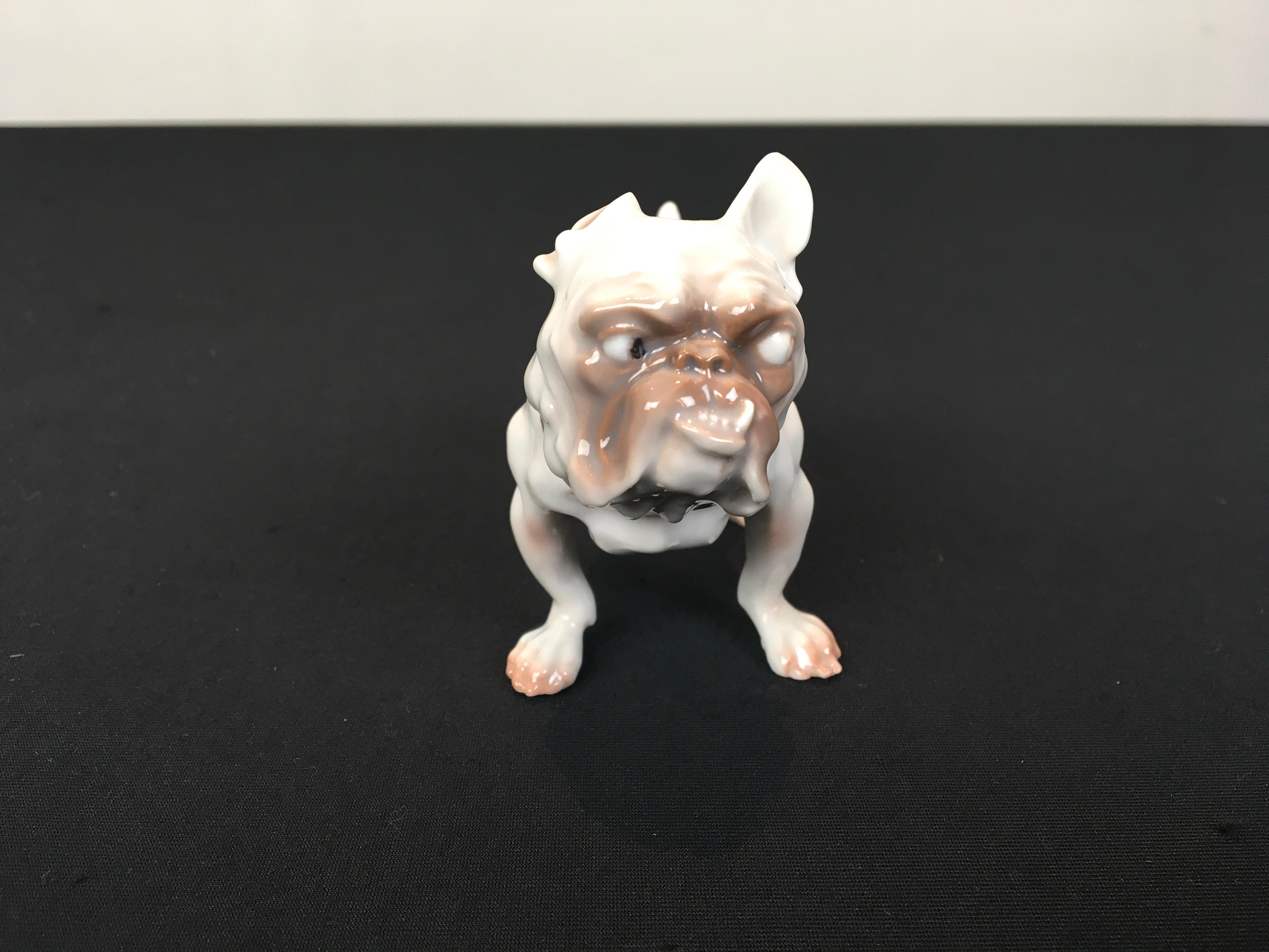 B&G Bulldog Sculpture, Dahl Jensen In Good Condition For Sale In Antwerp, BE