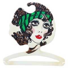 BG Milano Vintage 1960's Plastic Hanger