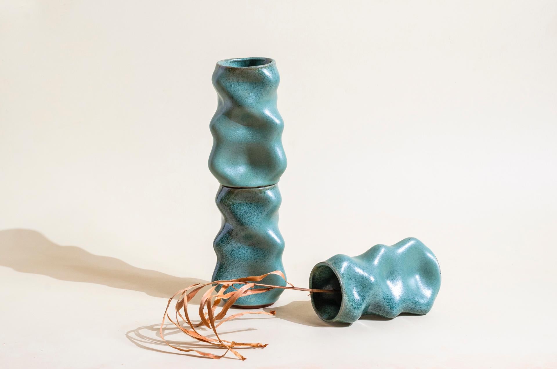Glazed BH Vase - Nomad Series For Sale