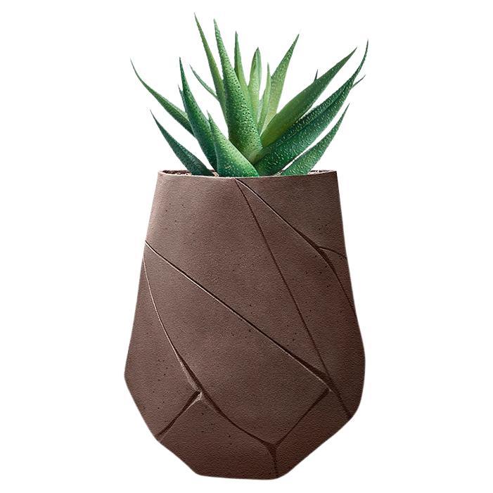 Jardinière Bhaca XS Brown by Indigenus