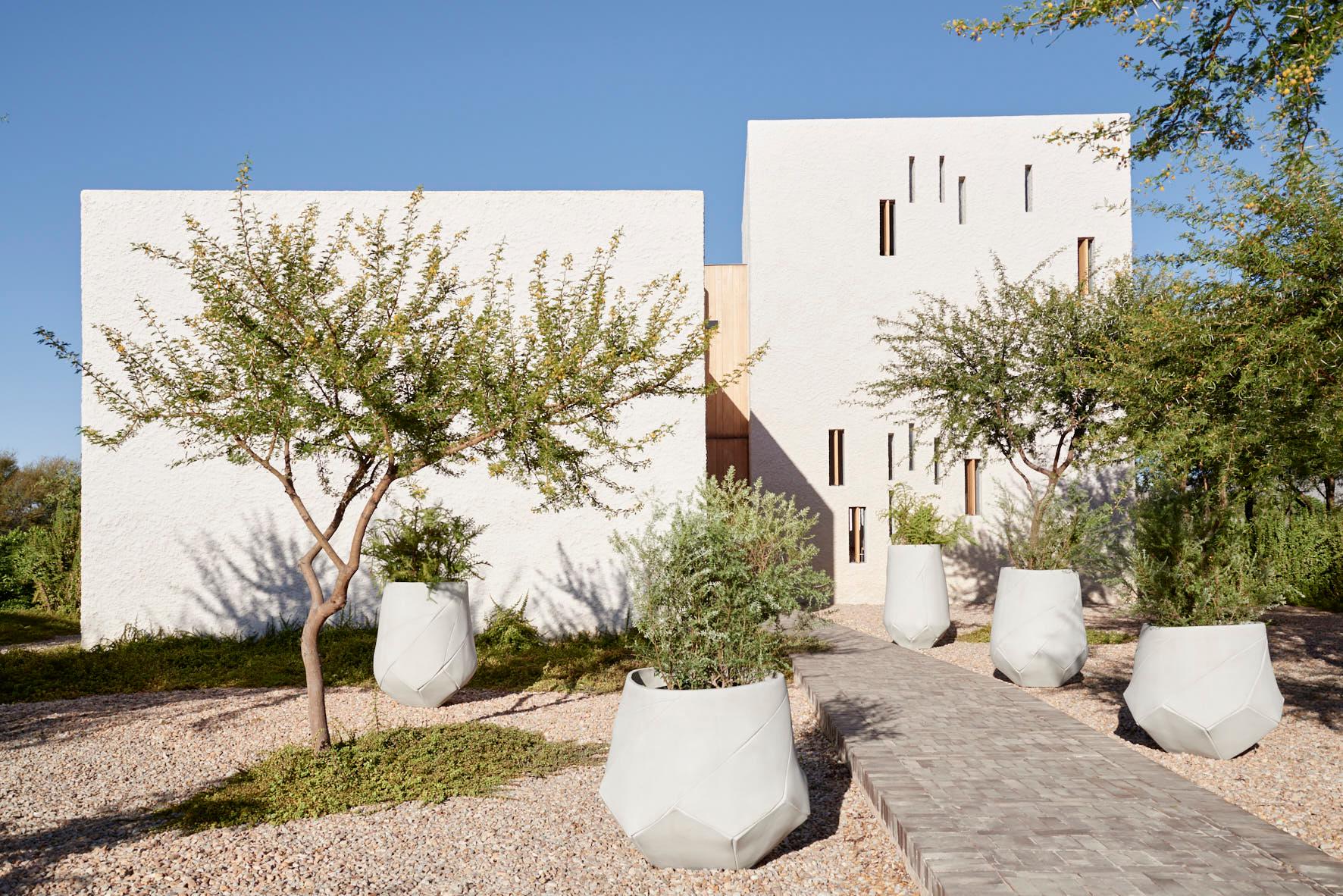 South African Bhaca XS White Planter by Indigenus For Sale