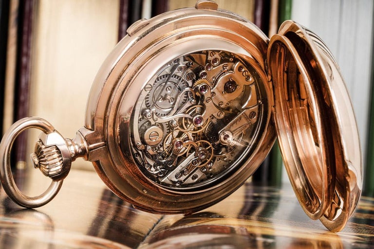 Montre De Poche Ancienne 'The Nassau' - Boîtier Chasseur En Or - Mouvement Mécanique Manuel - Occasion Suisse