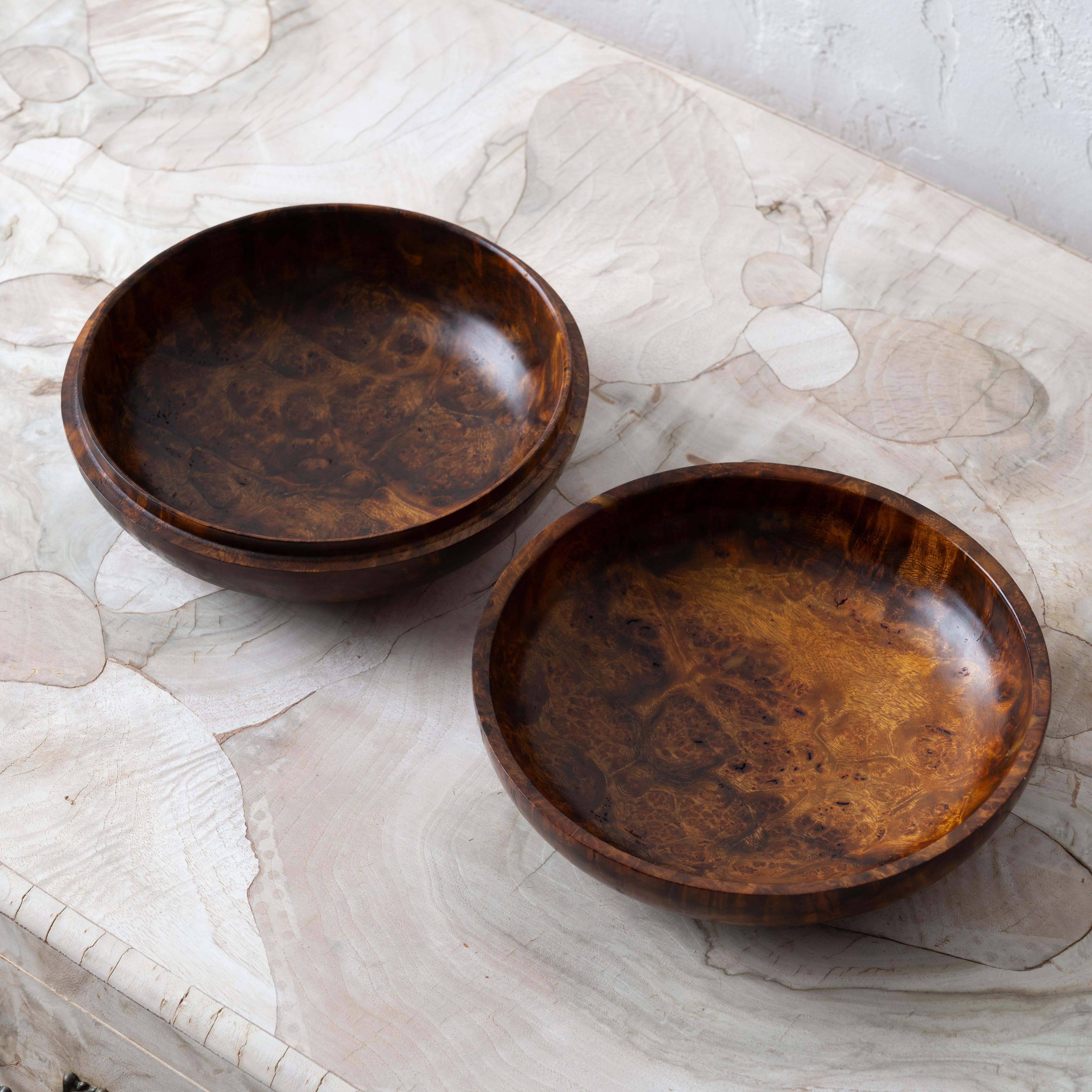 20th Century Bhutanese Burl Dhapa Bowl For Sale