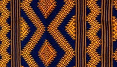 Bhutanese Silk Woven Kira Textile, Purple, from the Royal Weavers of Bhutan