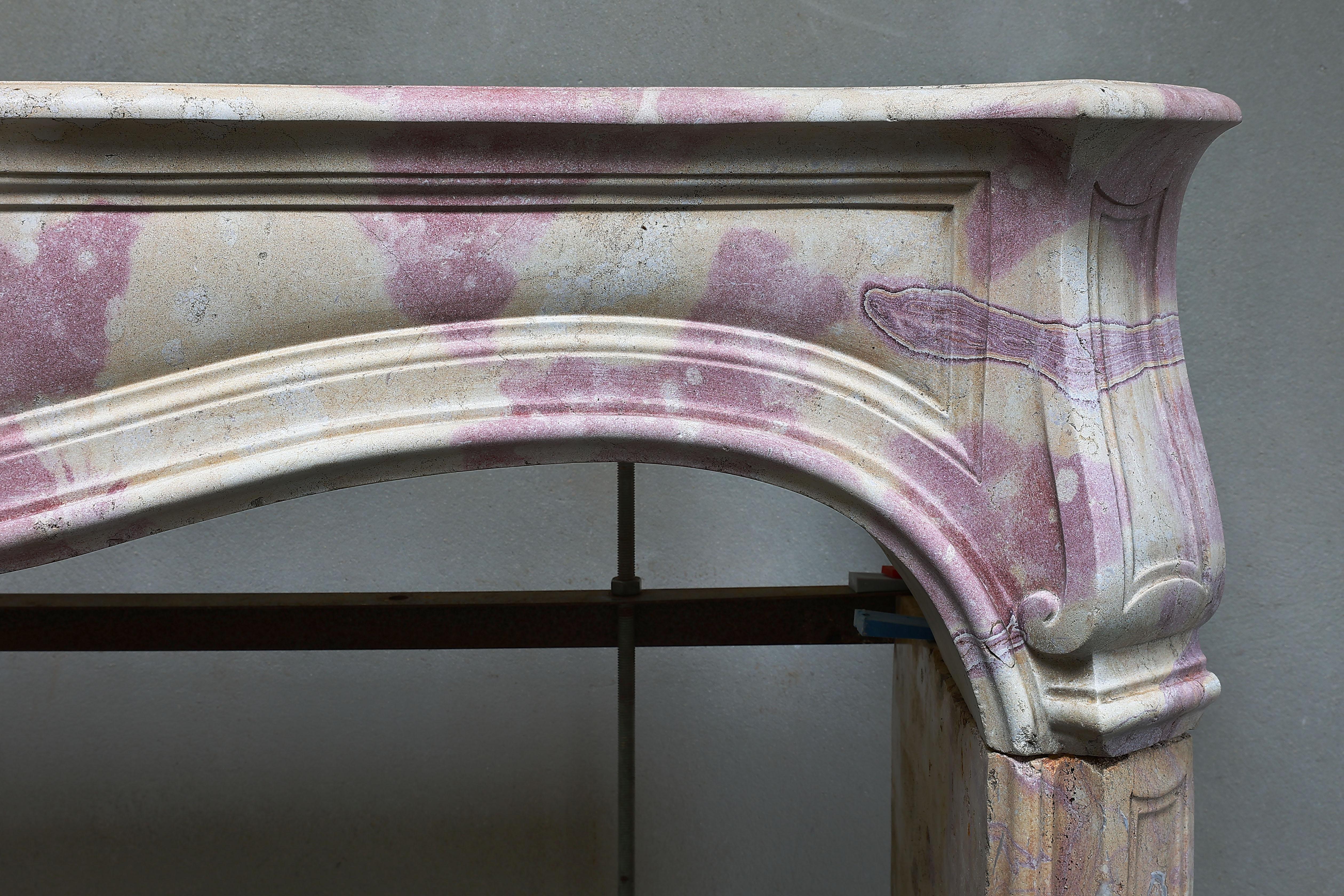 Louis XV Antique Fireplace  For Sale