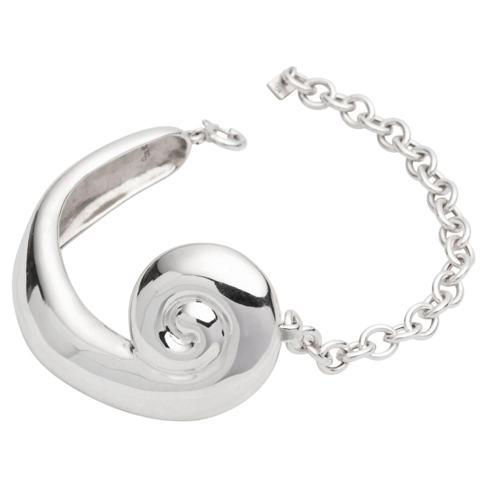 Bia Silver Bracelet by Aur Studio For Sale