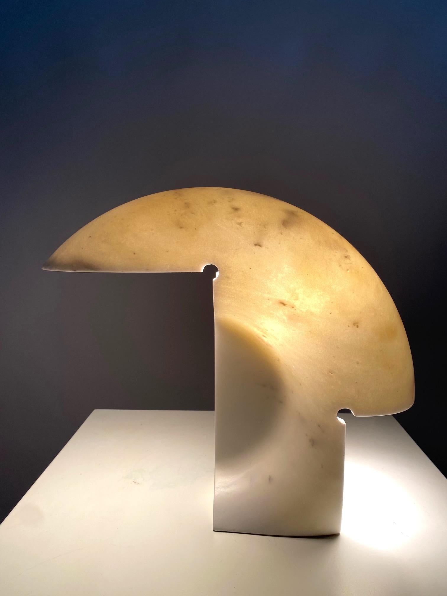 Mid-Century moderno Lampada da tavolo Biagio 282 di Afra & Tobia Scarpa per Flos, Italia 1968 in vendita