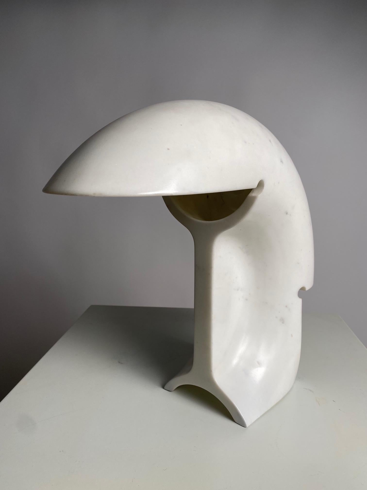 Marble Biagio 282 Table Lamp by Afra and Tobia Scarpa for Flos, Italy 1968 For Sale