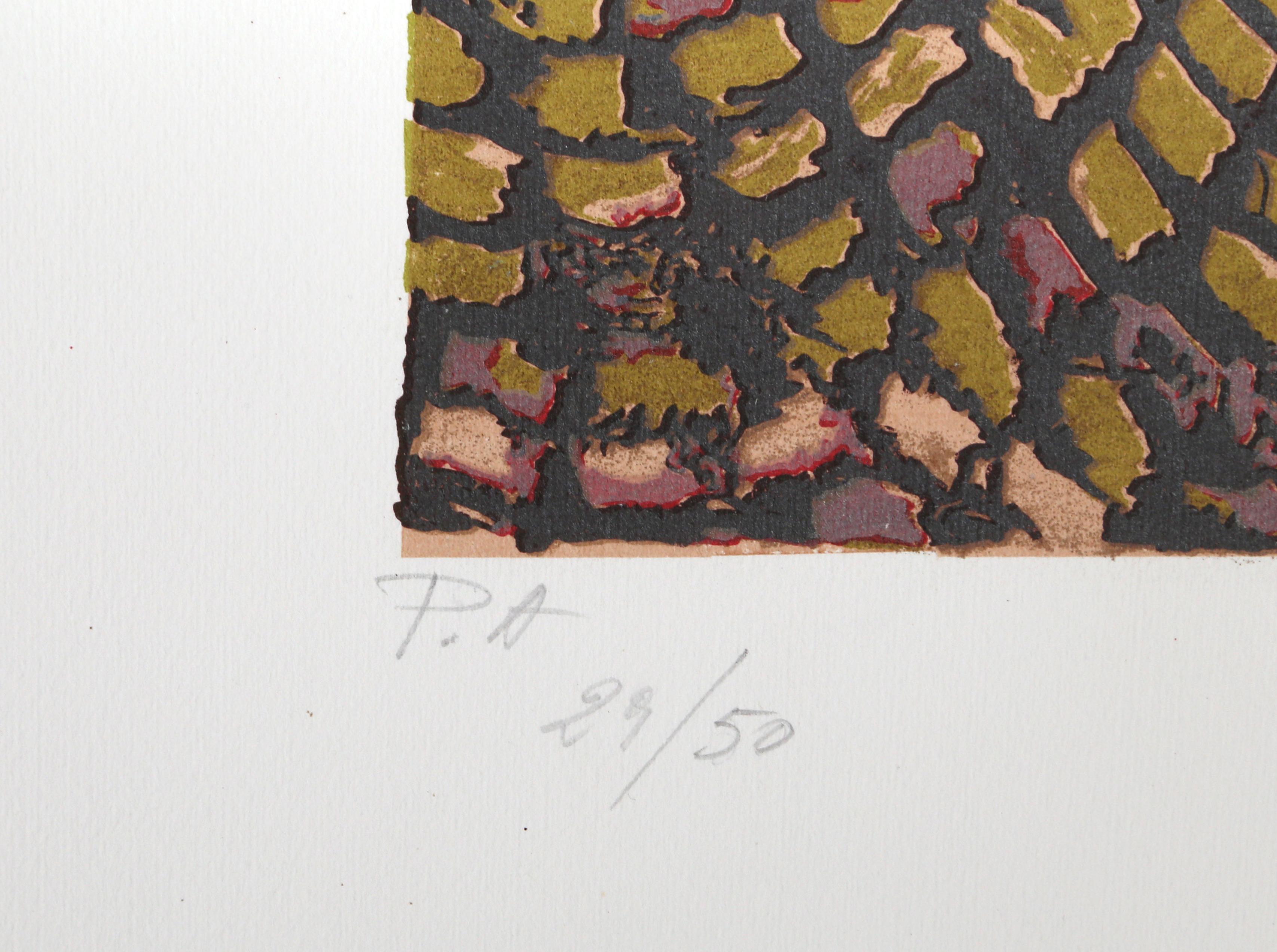 Fleurs, sérigraphie moderne de Biagio Civale en vente 3