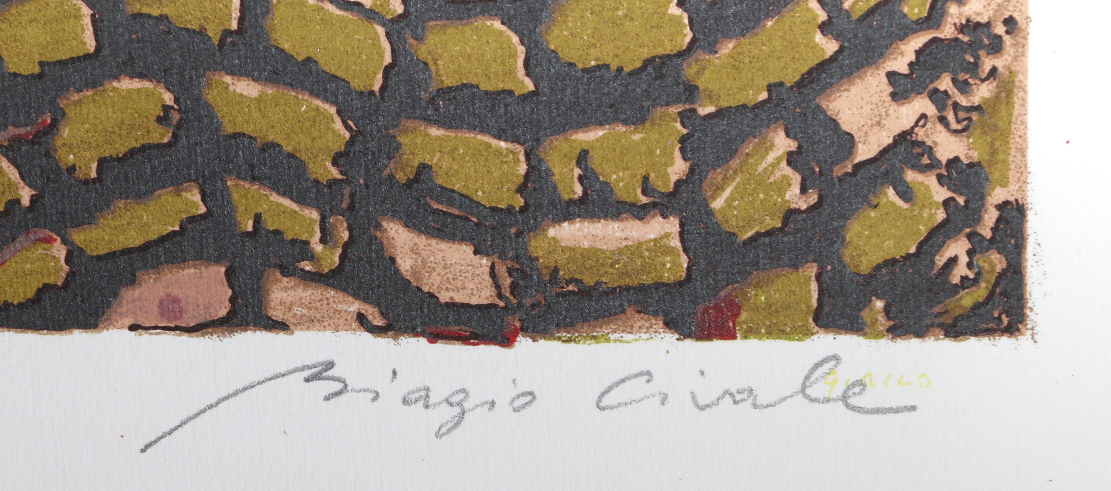 Fleurs, sérigraphie moderne de Biagio Civale en vente 4