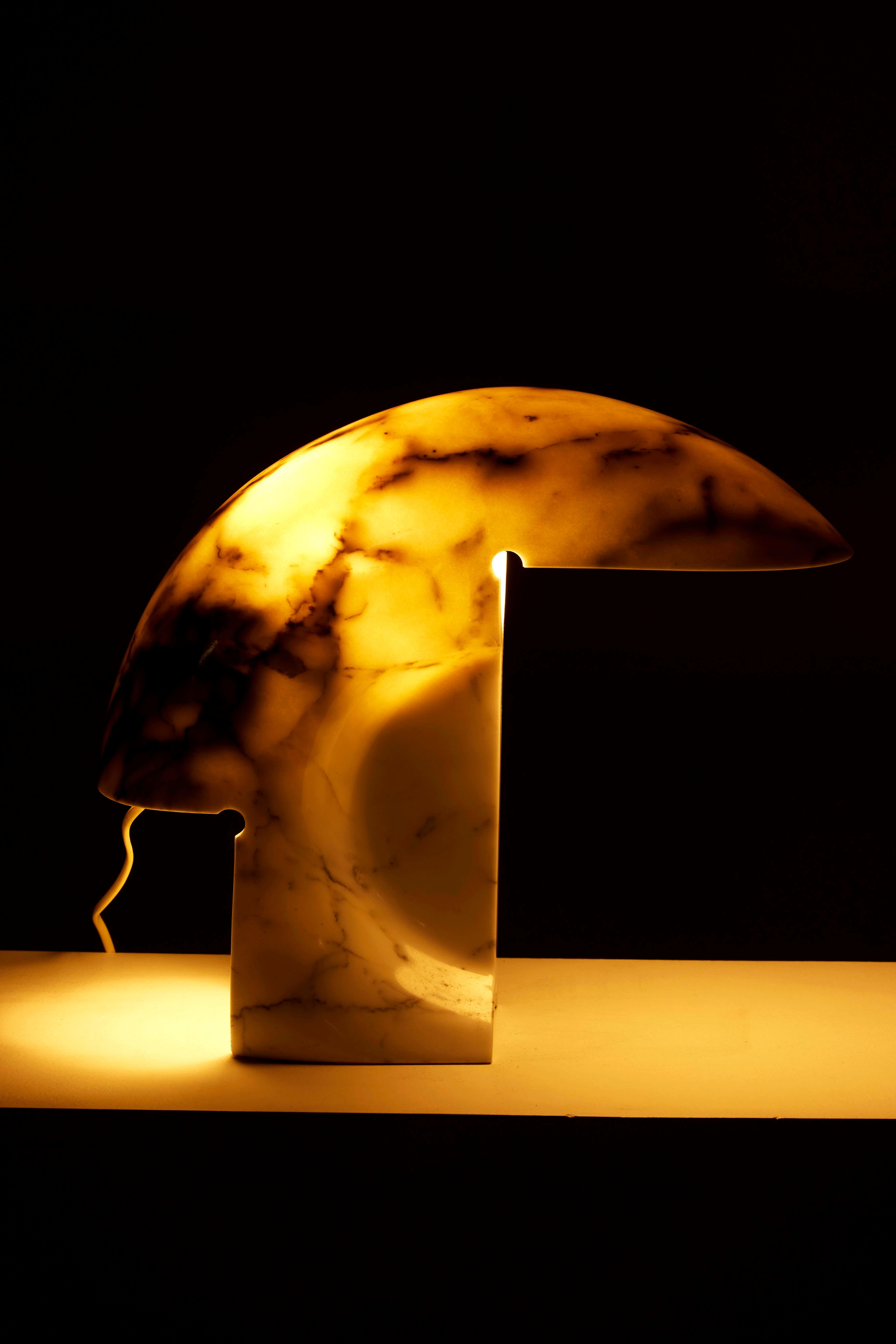 Biagio Marble Lamp By Tobia Scarpa For Sale 5