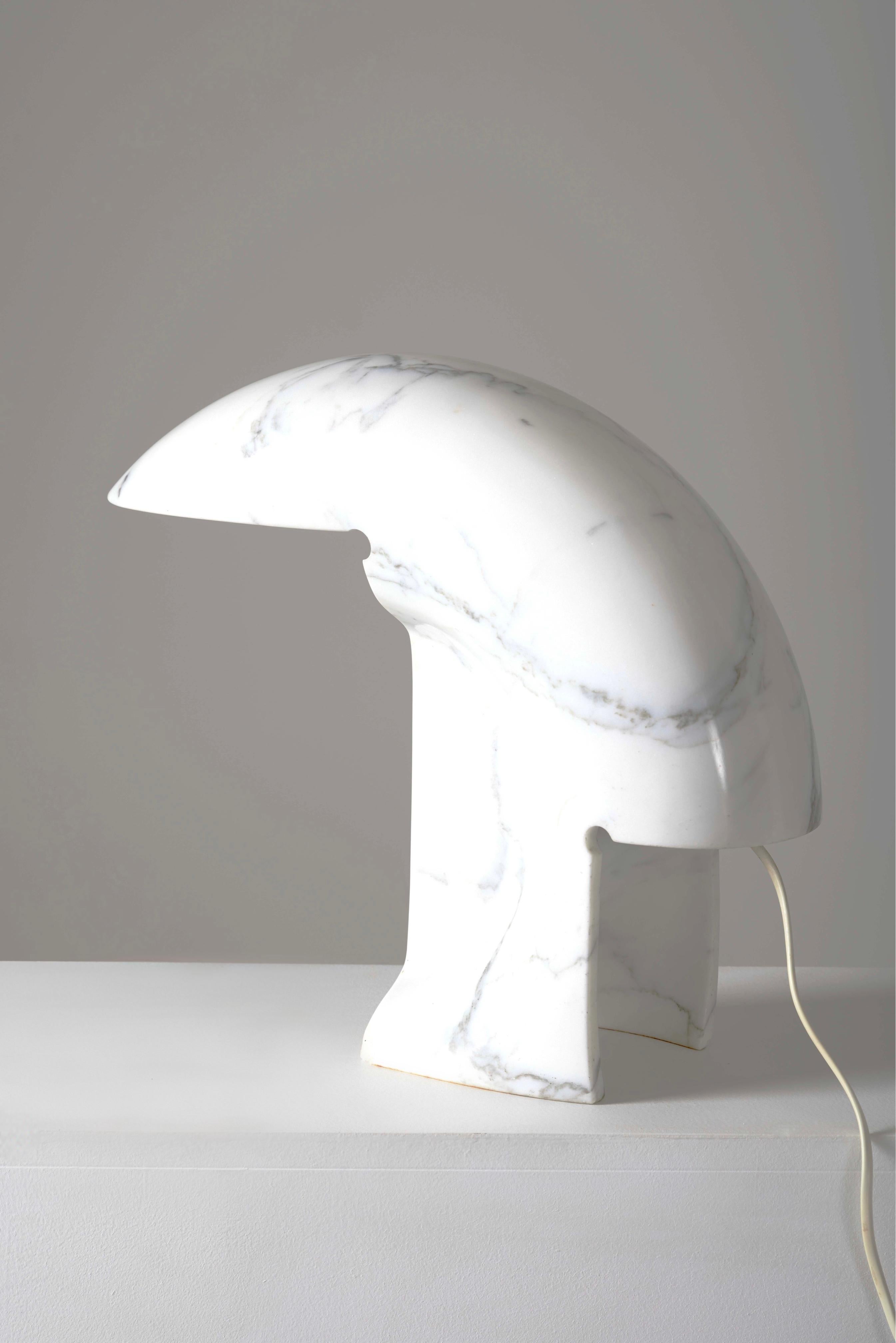 Biagio Marble Lamp By Tobia Scarpa For Sale 1