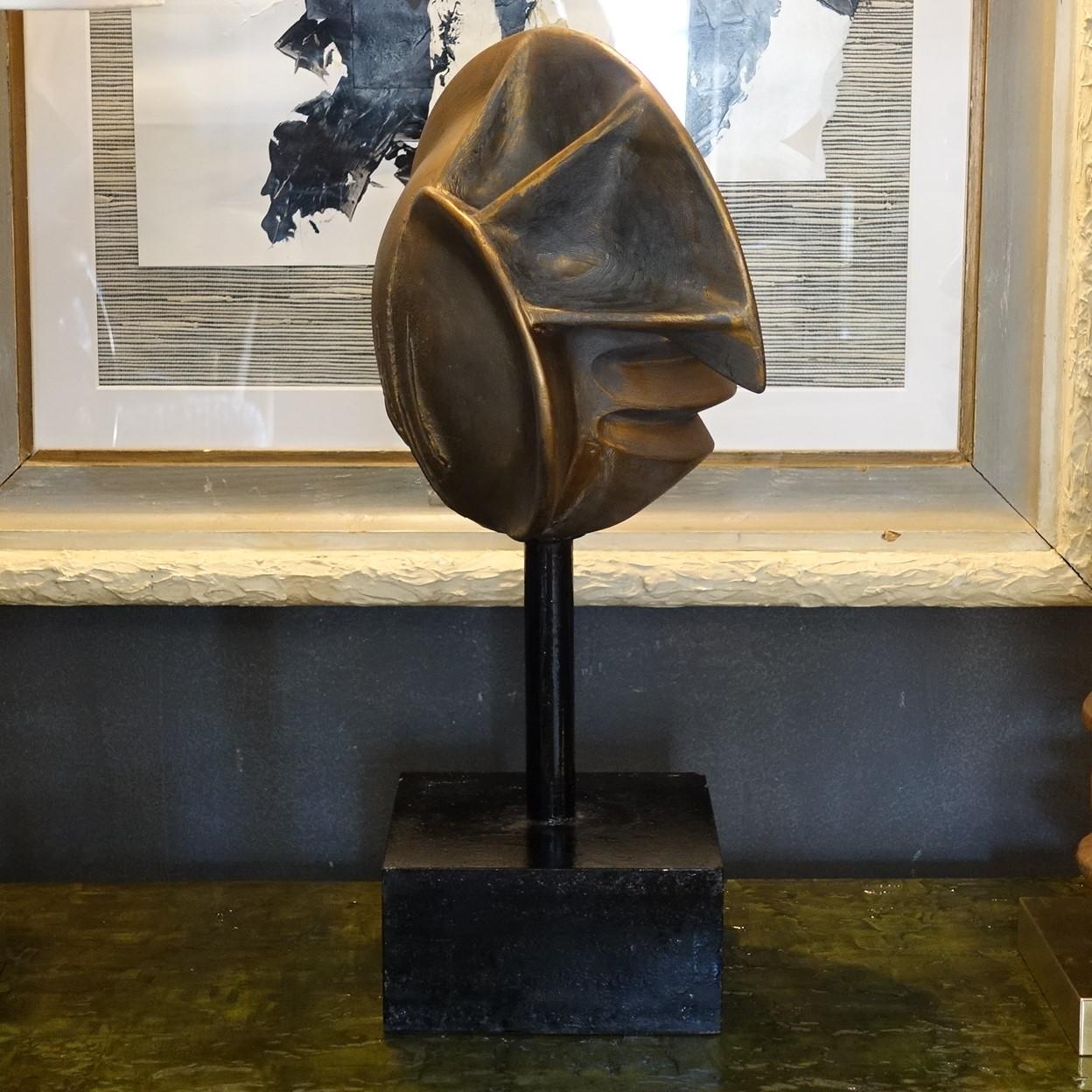 Futuriste Biagio Romeo Sculpture multimédia futuriste italienne des années 1970
