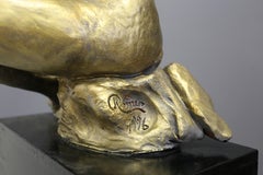 Biagio Romeo Woman Sculpture, Signed 1996