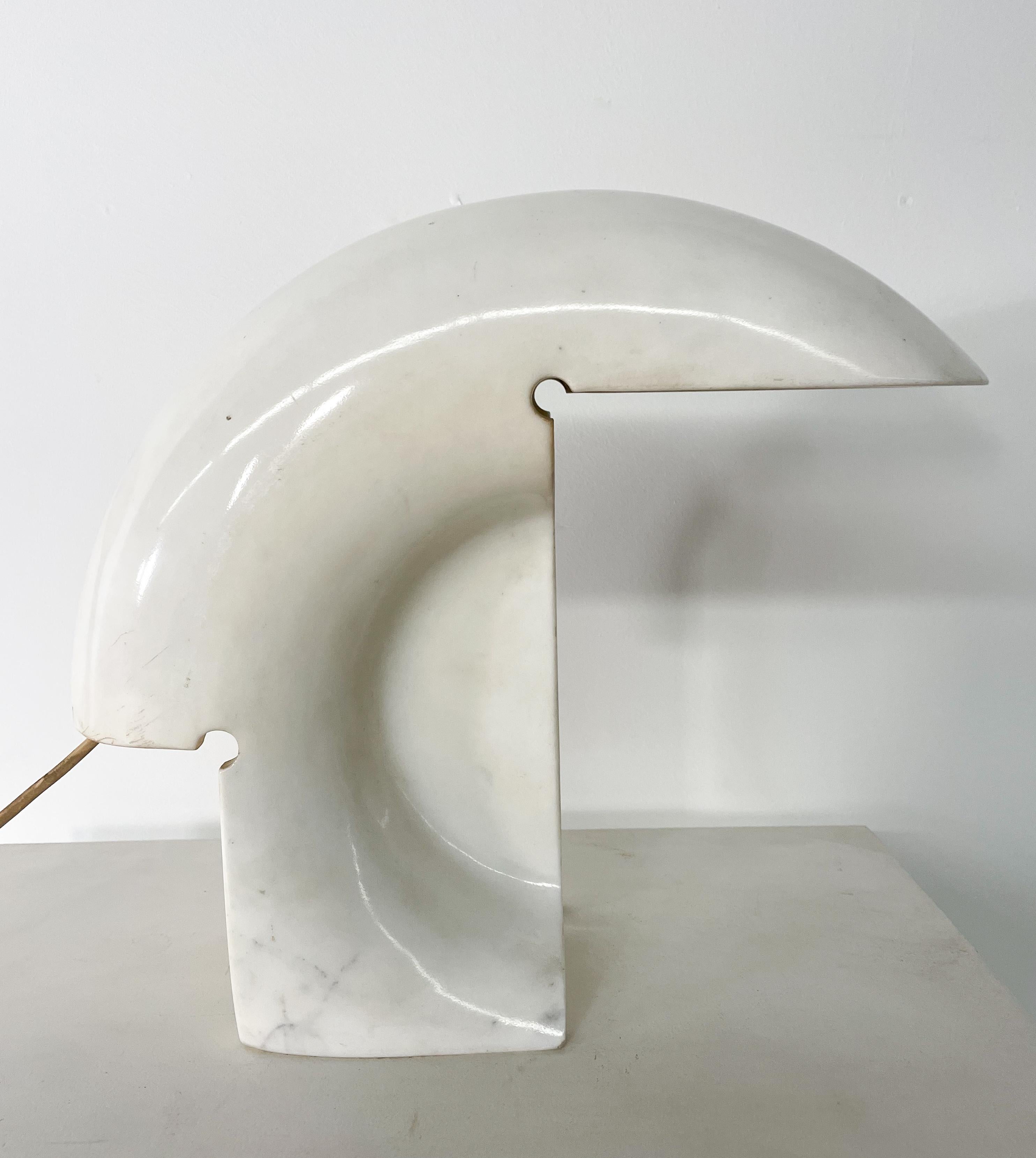 				
      Lampe de table Biagio de Tobia Scarpa pour Flos, marbre, Italie, 1970