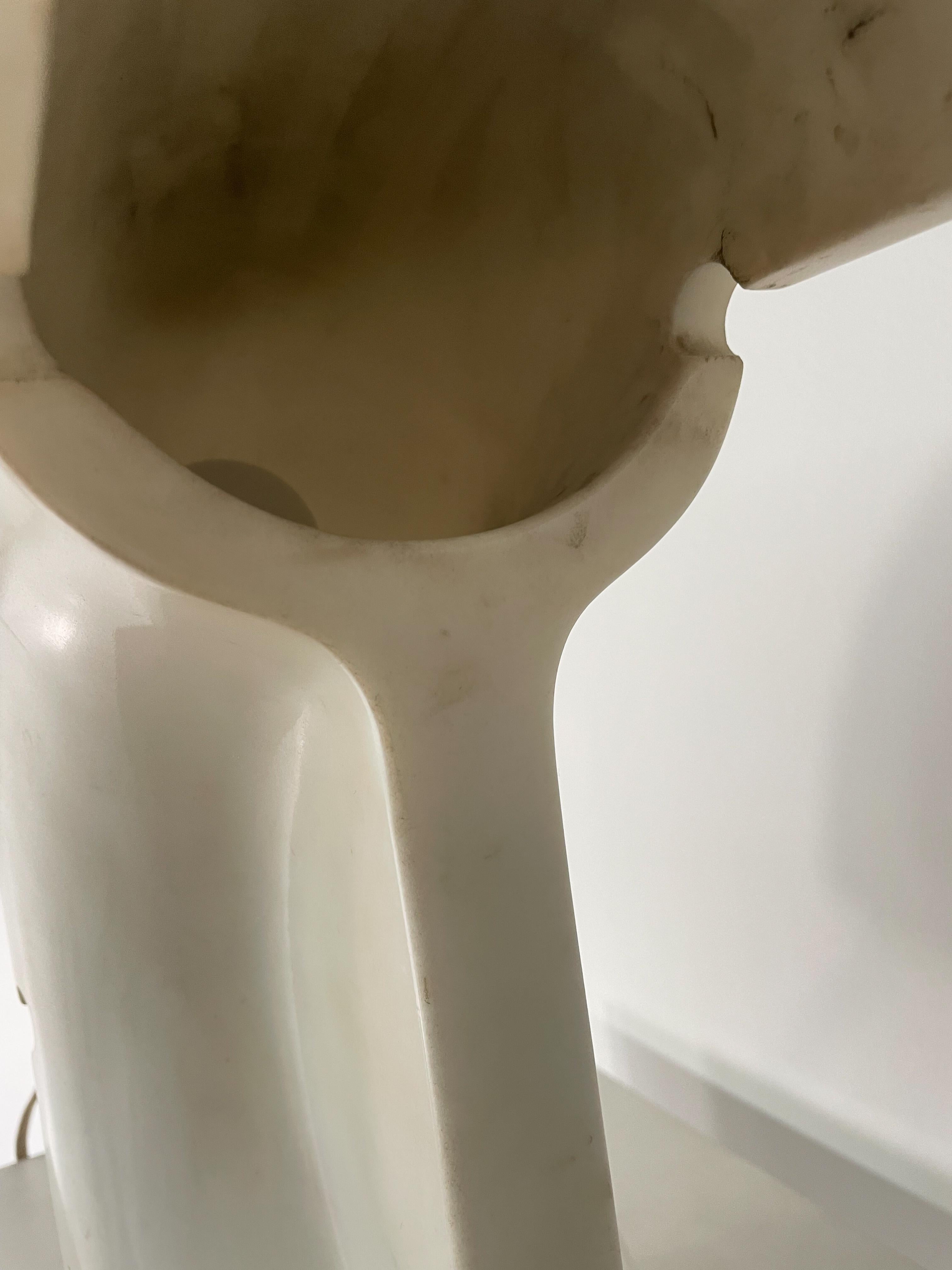 Mid-Century Modern Lampe de table Biagio de Tobia Scarpa pour Flos, marbre, Italie, 1970 en vente