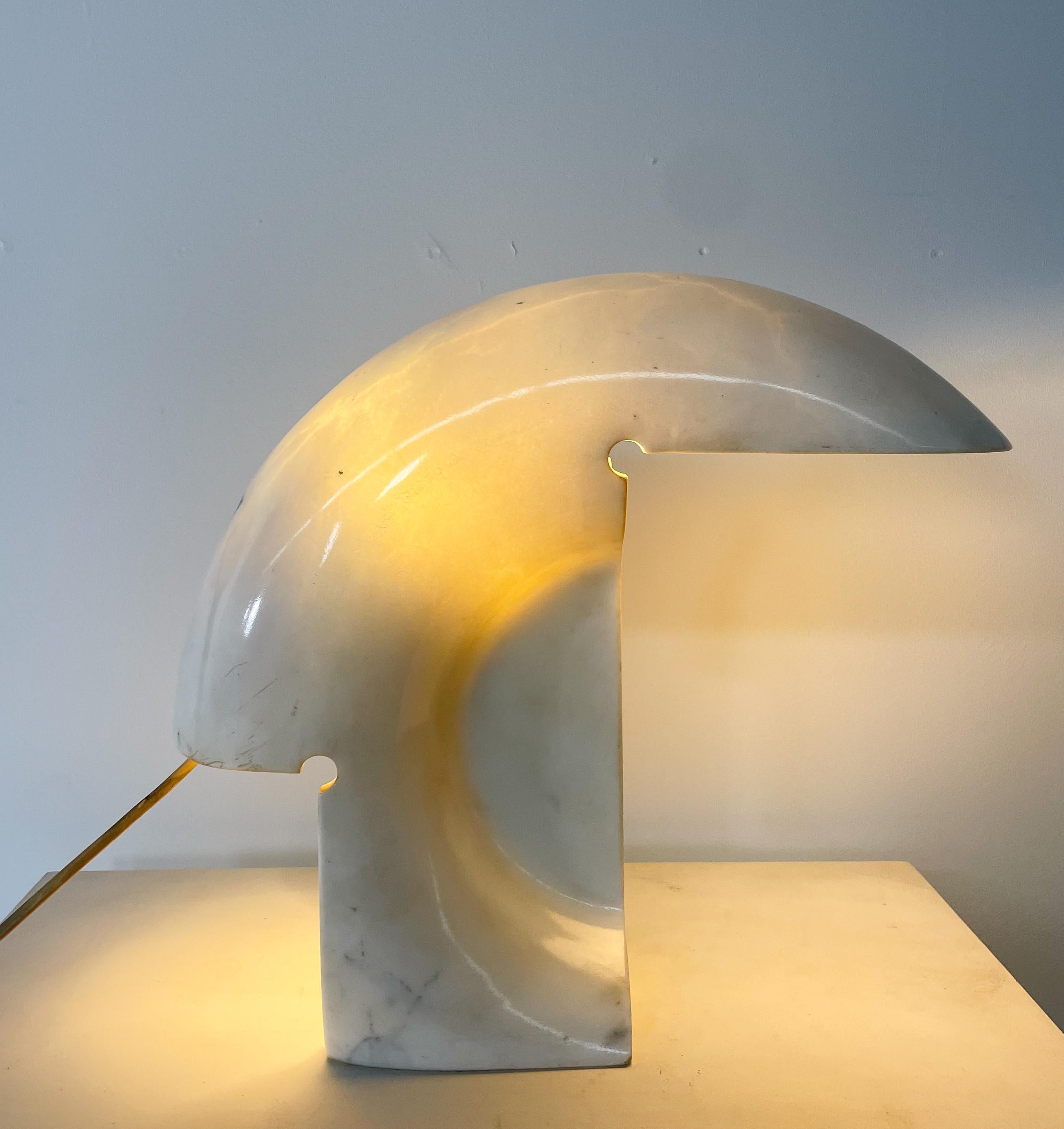 italien Lampe de table Biagio de Tobia Scarpa pour Flos, marbre, Italie, 1970 en vente