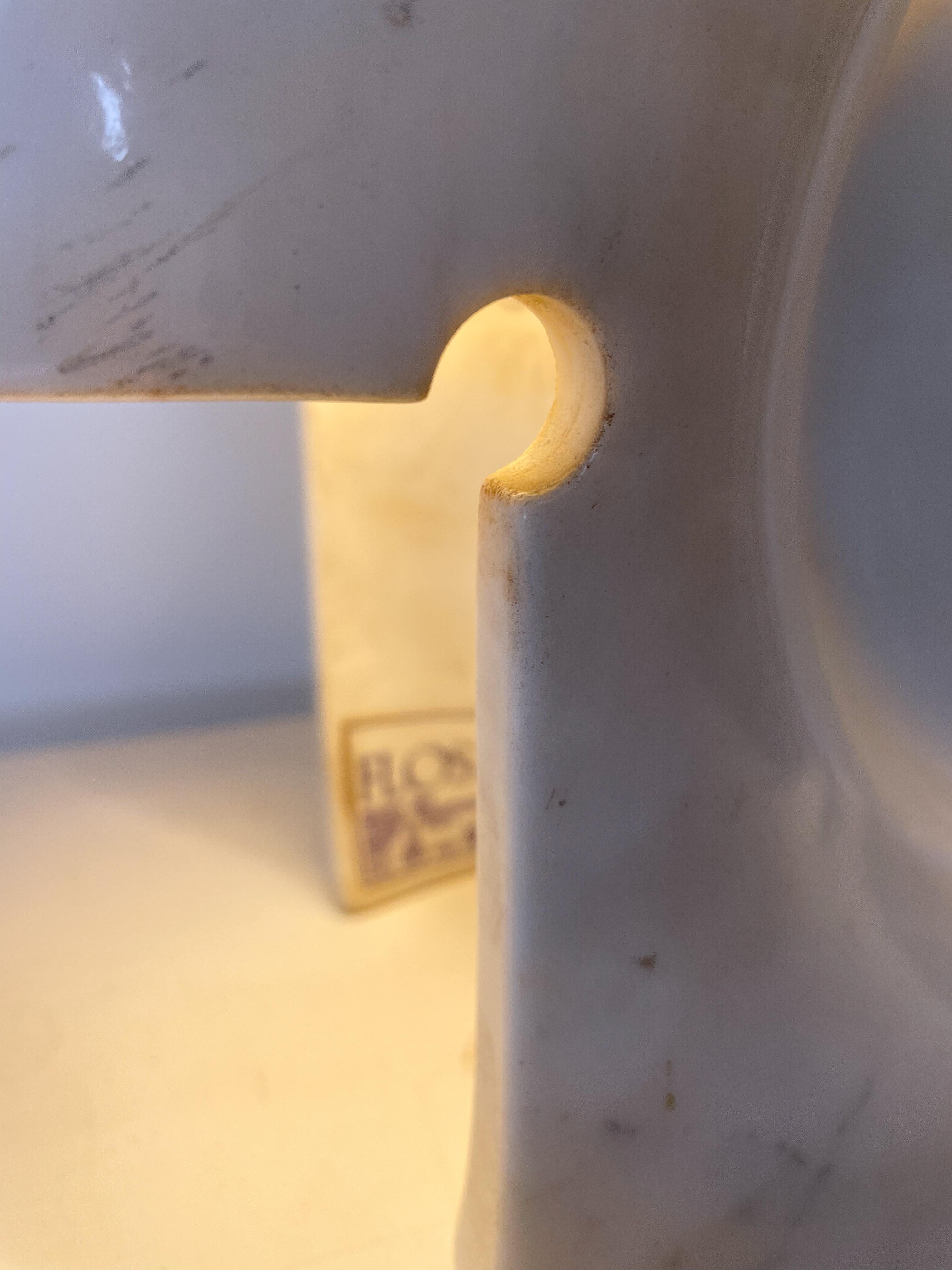 Lampe de table Biagio de Tobia Scarpa pour Flos, marbre, Italie, 1970 Bon état - En vente à Brussels, BE