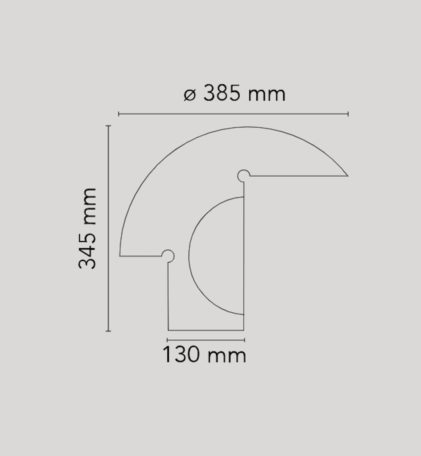 Milieu du XXe siècle Lampe de table Biagio de Tobia Scarpa pour FLOS en vente