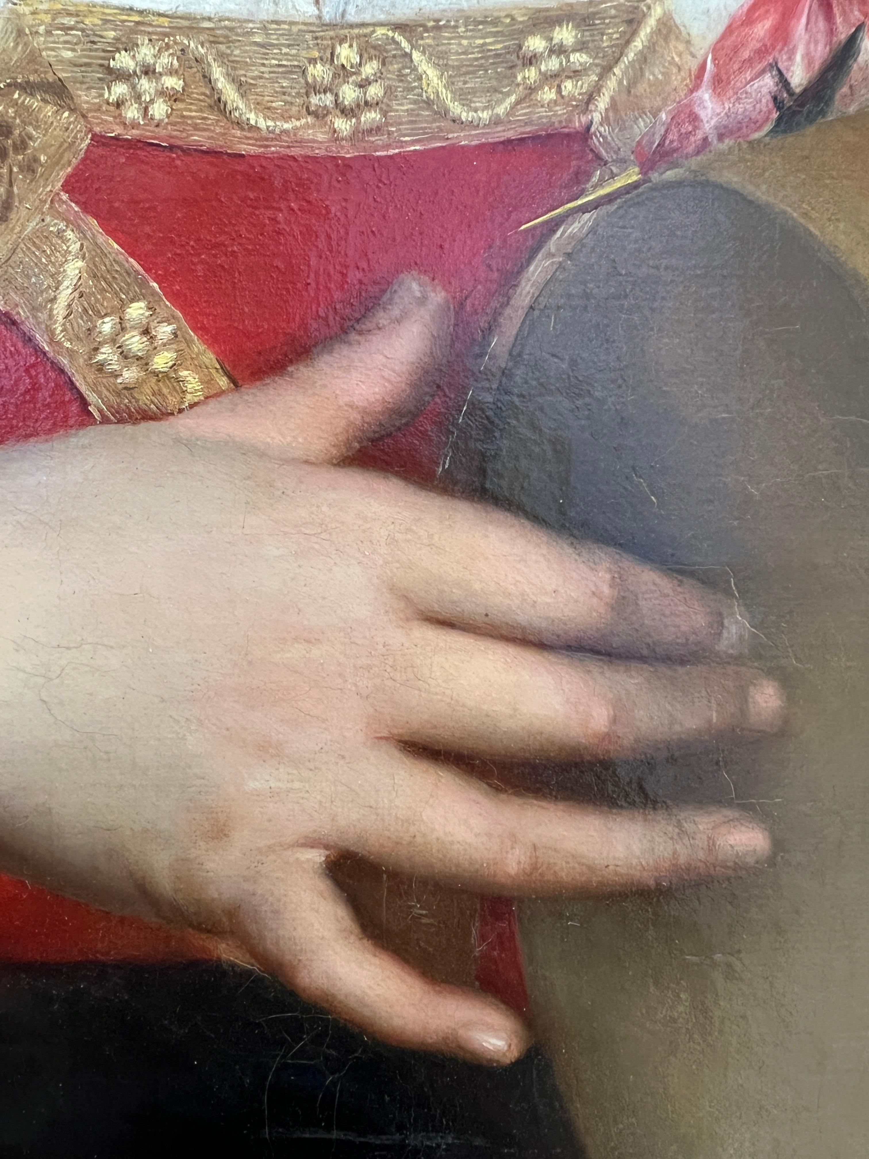 Arbeiten auf Leinwand
