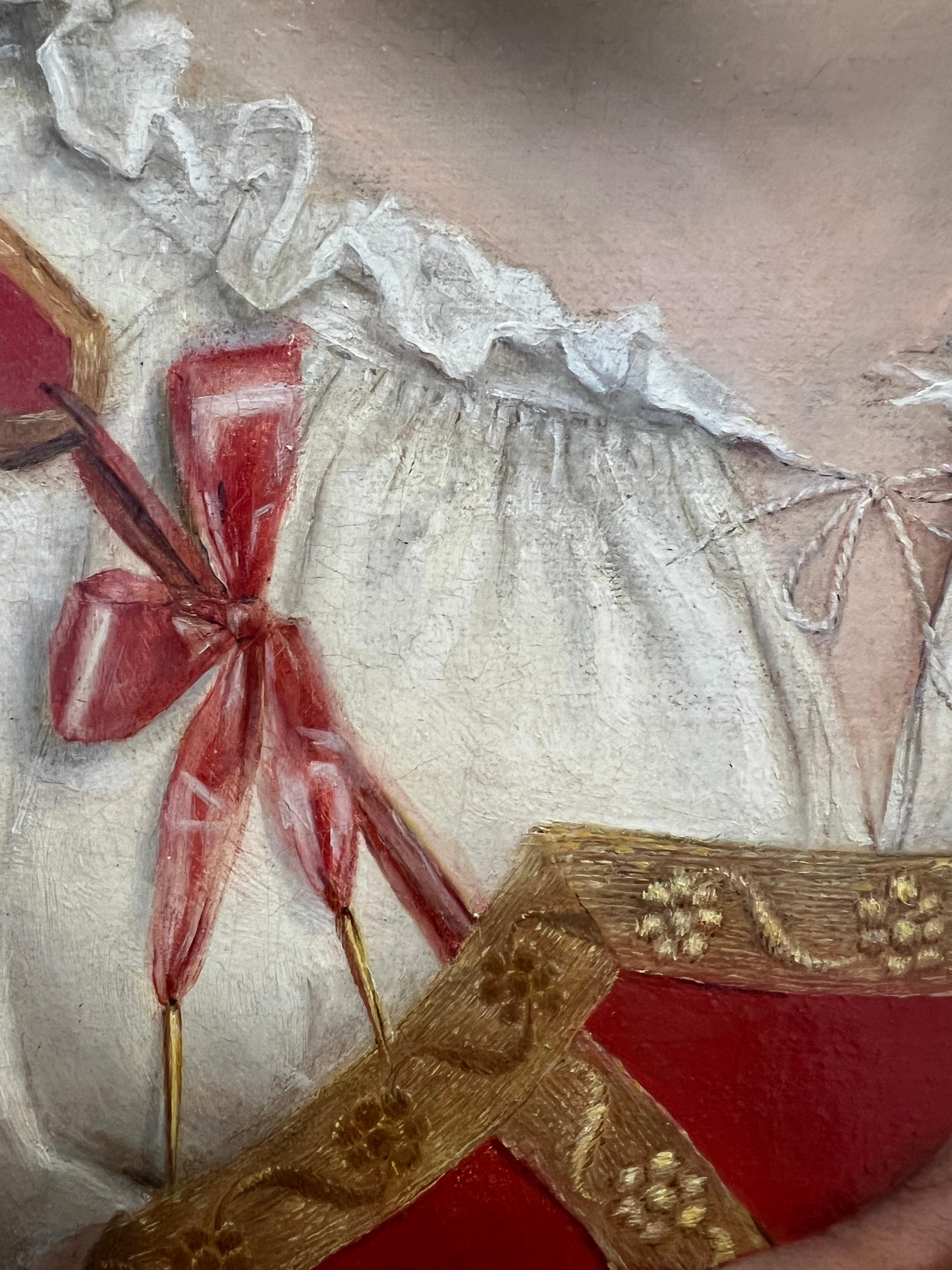 Junge Römerin mit Tamburin im Angebot 1