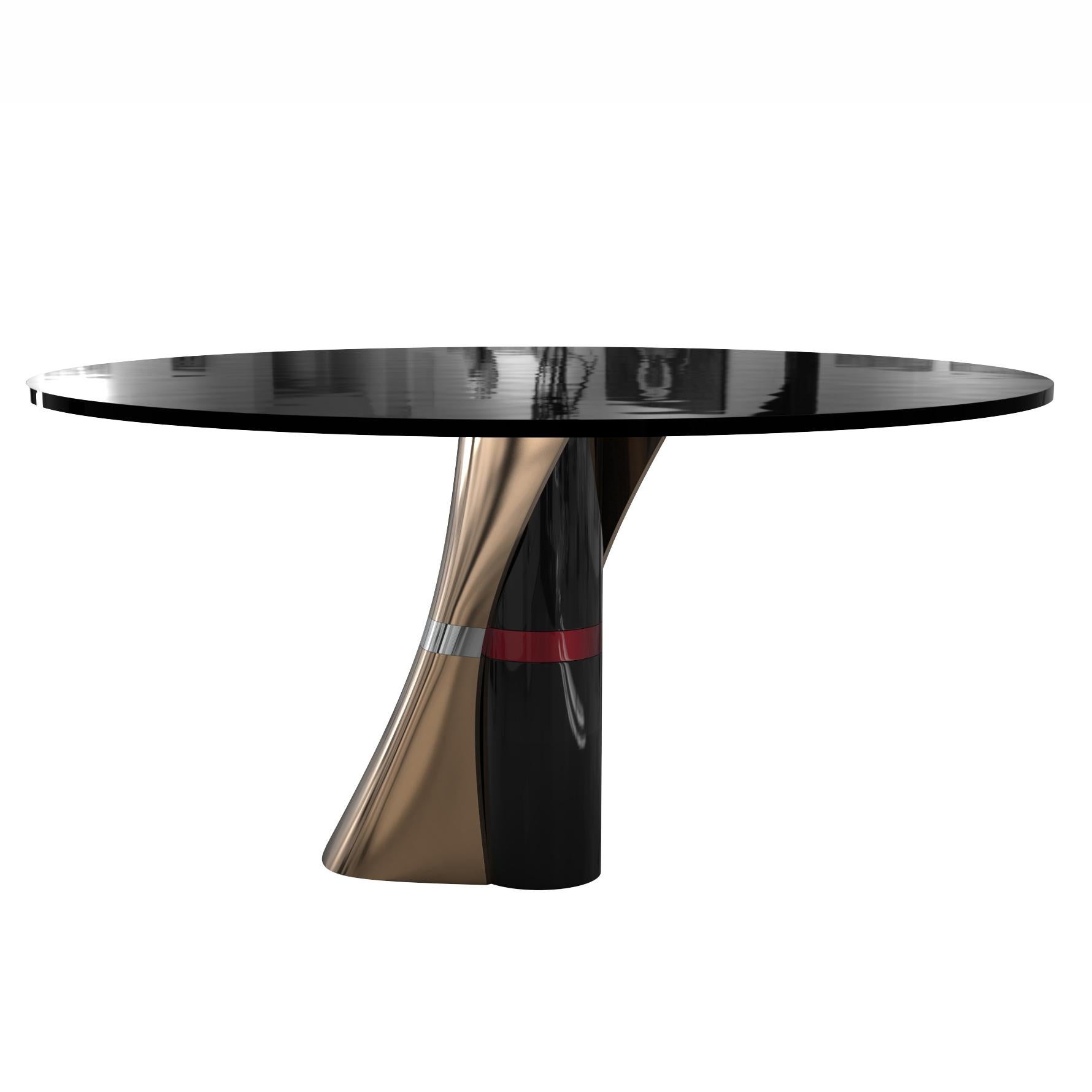 bianca round dining table