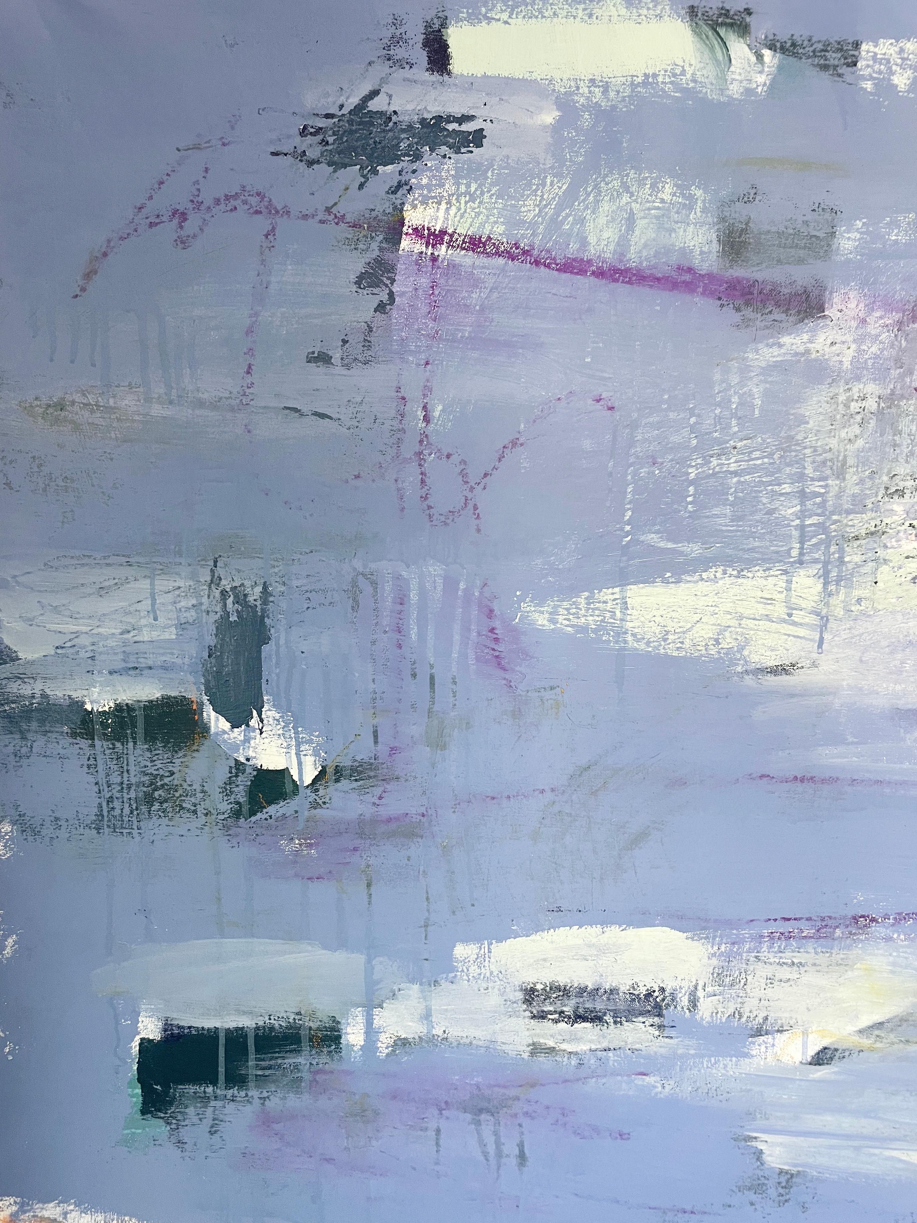 The Pond in Spring - Painting by Bianca Wellwood