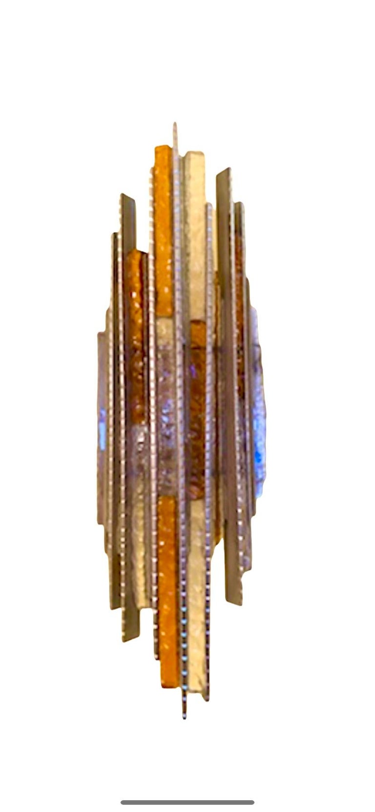 Biancardi and Jordan Wall Lighting Murano Glass by Poliarte, Italy