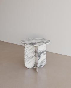 Bianco Arabescato Ètoile Occasional Table by the Essentialist