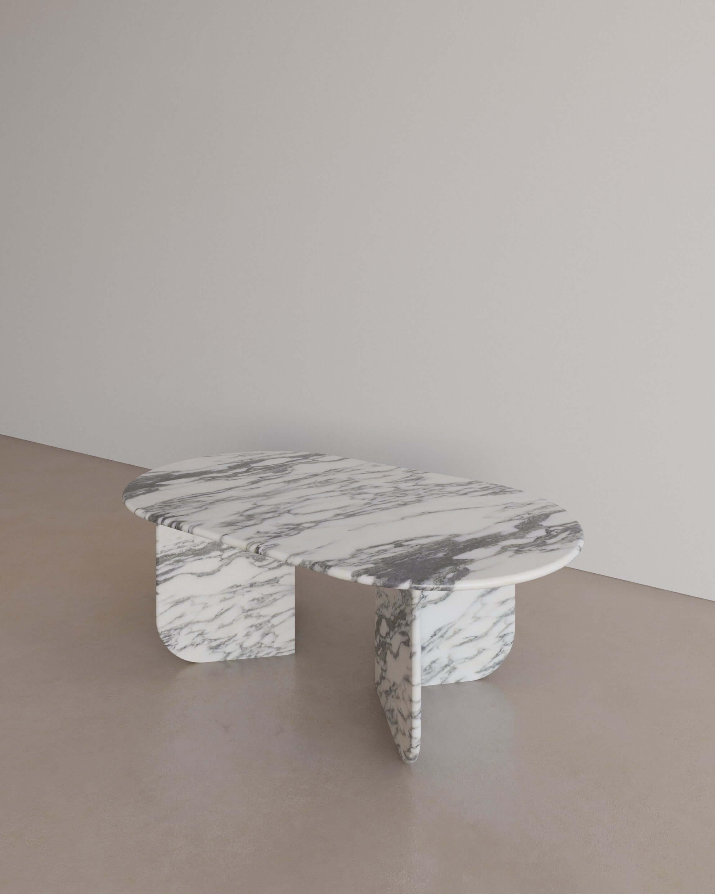 Contemporary Bianco Onyx Ètoile Coffee Table i by the Essentialist For Sale
