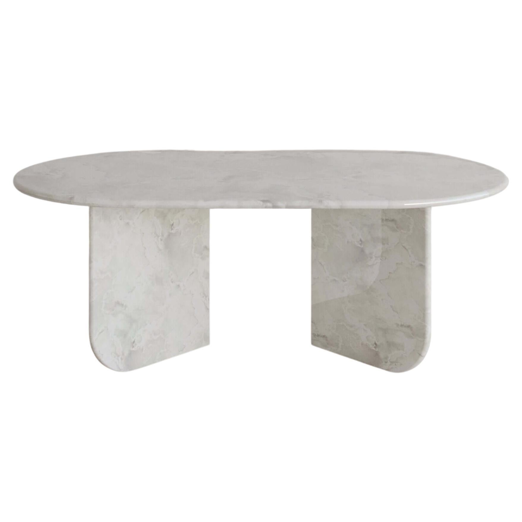 Bianco Onyx Ètoile Coffee Table i by the Essentialist For Sale