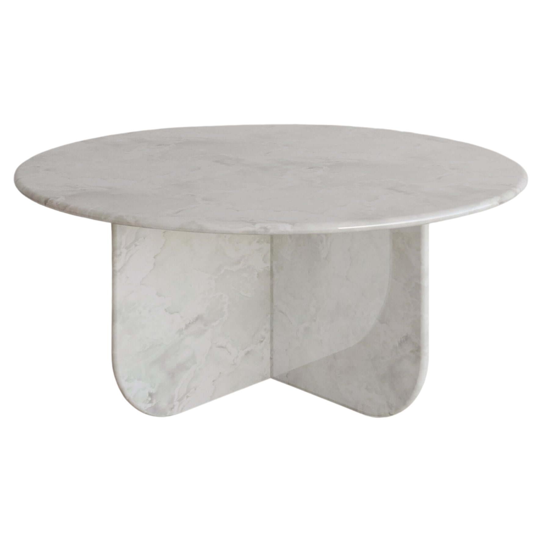 Bianco Onyx Ètoile Coffee Table ii by the Essentialist For Sale