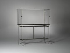 Bianco Statuarietto Visibile M Horizontal Display Cabinet by Angelo Alinea