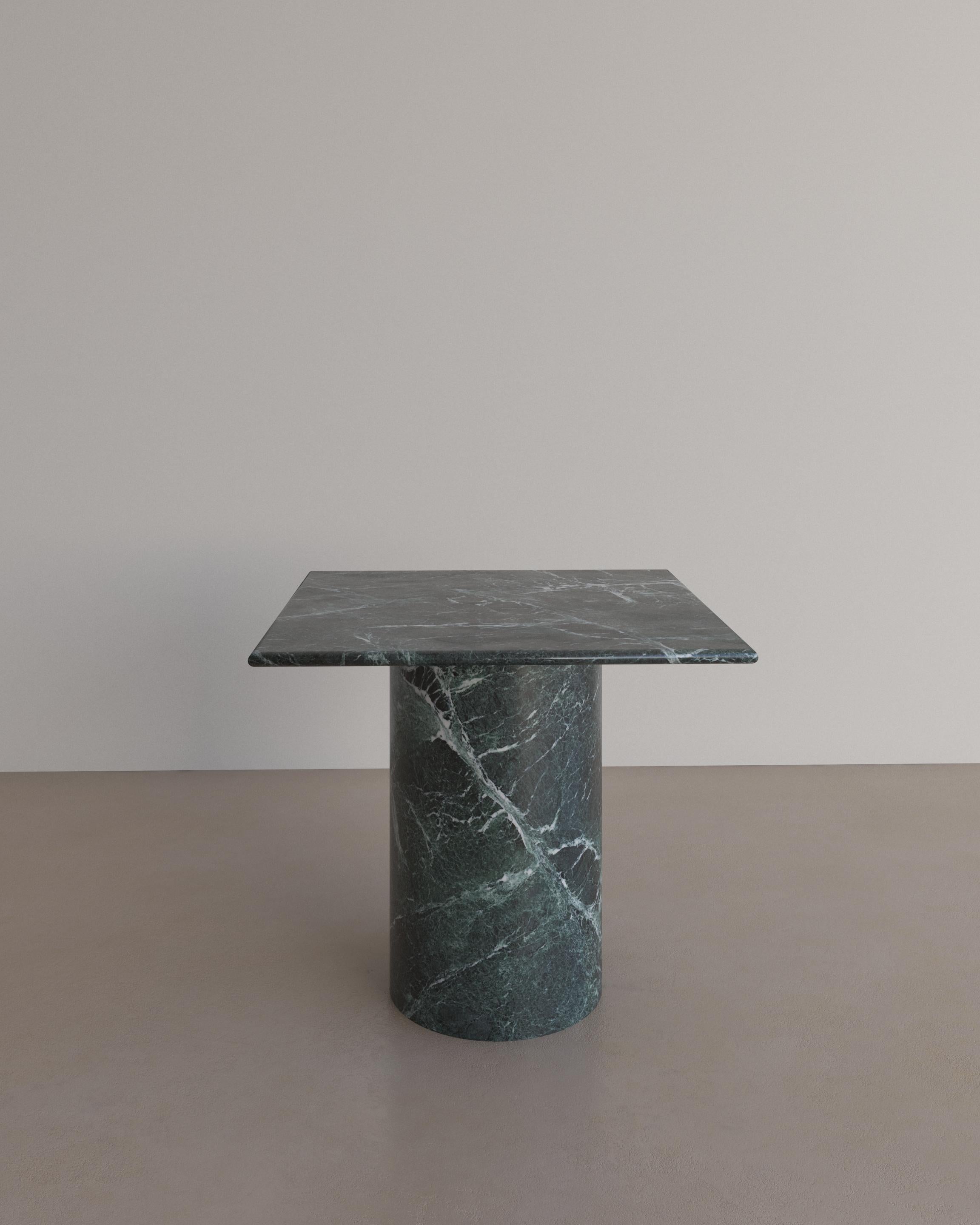 Contemporary Bianco Travertine Voyage Occasional Table II  by The Essentialist For Sale