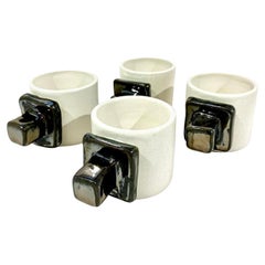 BIB Square Handle Espresso Set of Four, by Stef Duffy