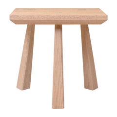 Bibbing & Hensby Handmade Oak Staked Legged Milking Stool