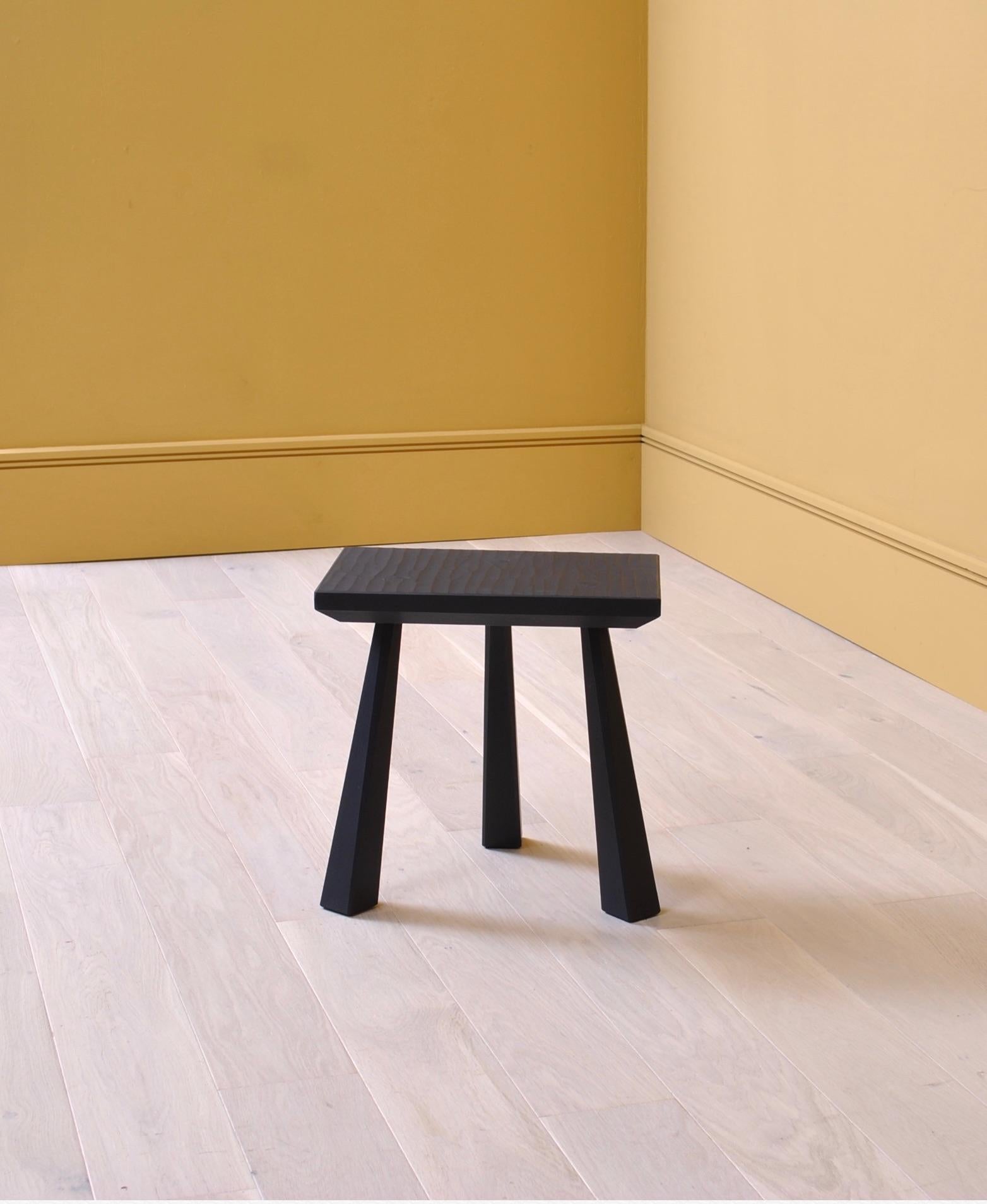 Bibbing & Hensby Handmade Staked Legged Milking Stool In New Condition In London, GB