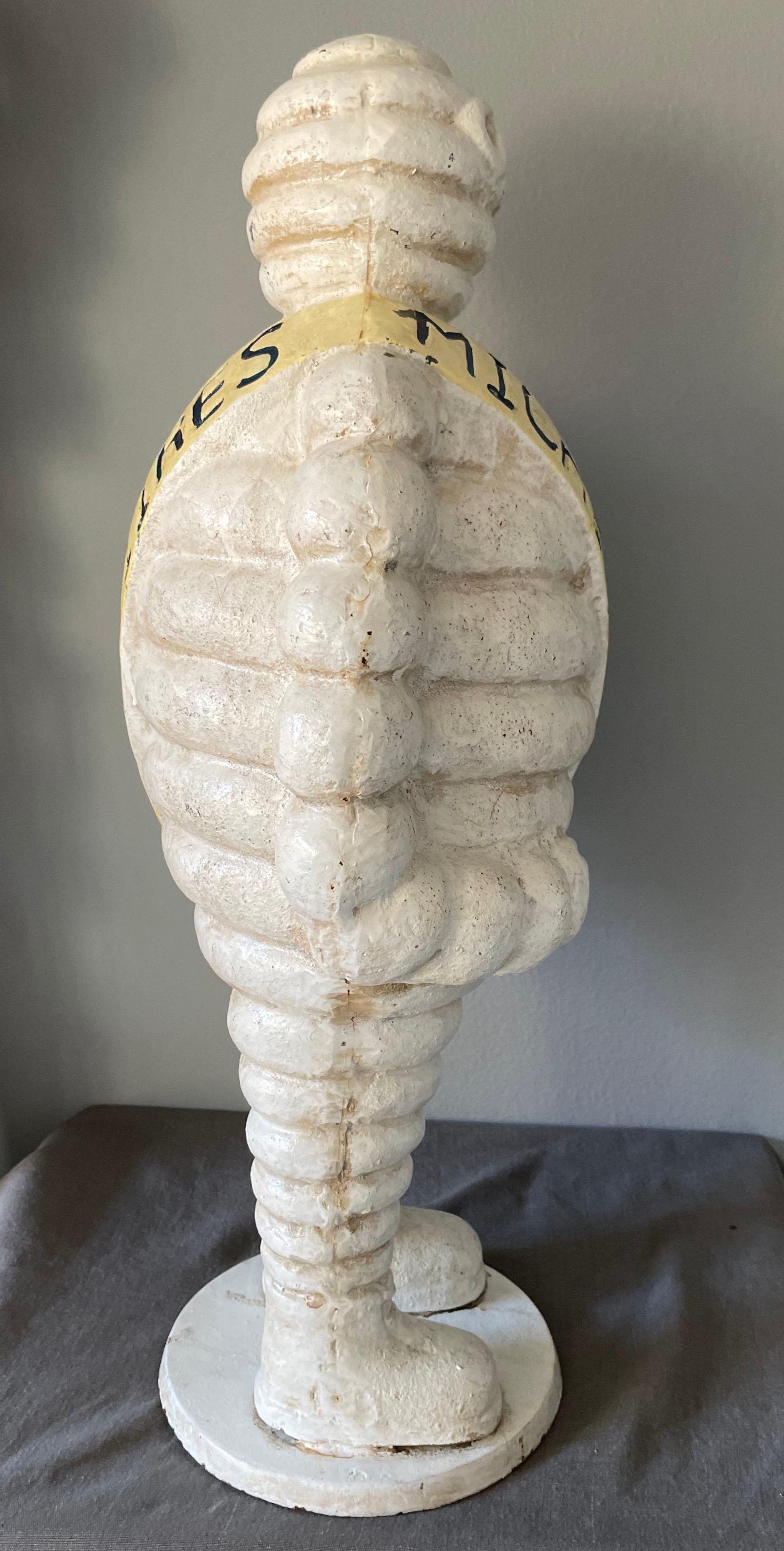 Cast Bibendum Michelin Man Advertising Sculpture For Sale
