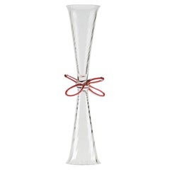 Bibi II Vase Colorless & Red by Driade