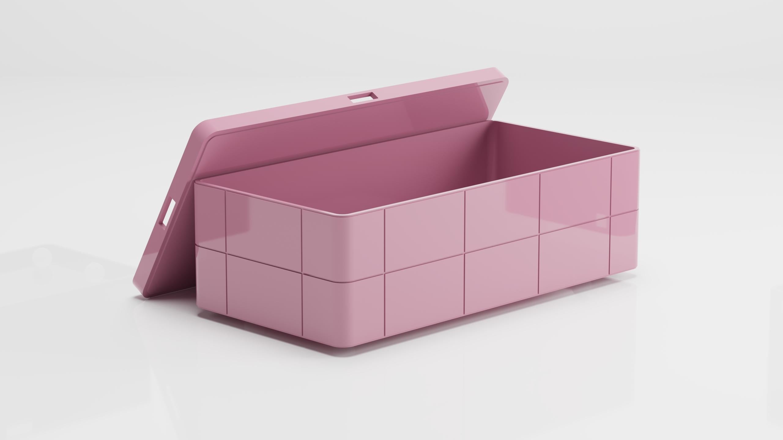 Bibis, which can be considered as a coffee table, side table, and nightstand, respond to various functions. The inside of the box can be used for storage, while its top surface can serve as a tray. Thanks to its wheeled legs, it is easy to move,
