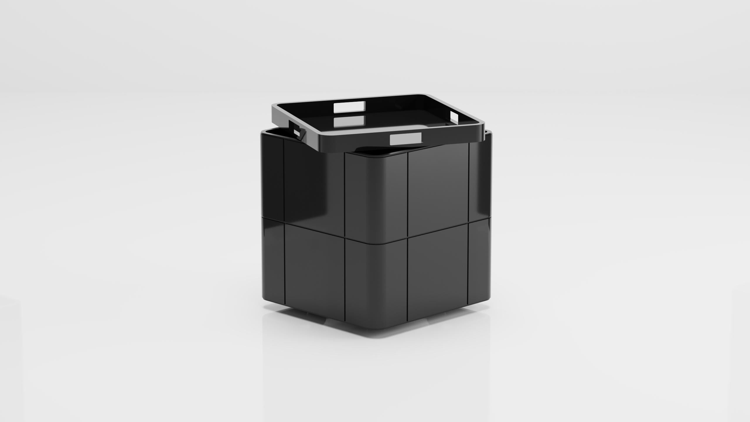 Turkish Bibi Small Box (Black) For Sale