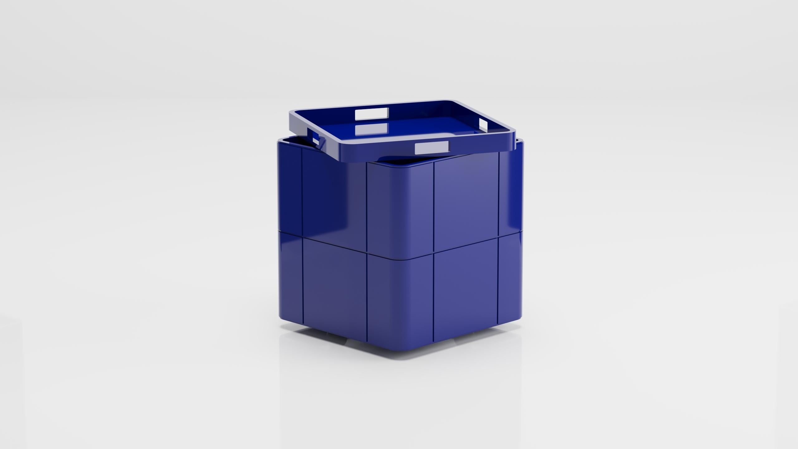 Caja pequeña Bibi (Azul marino) Turco en venta