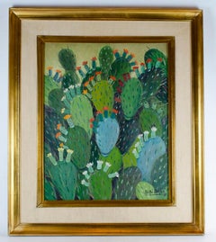 Bibi Zogbe, Cactus, by ‘The flower painter’ Bibí Zogbé