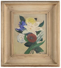 El Jazmin y la Rosa, by flower painter Bibi Zogbe