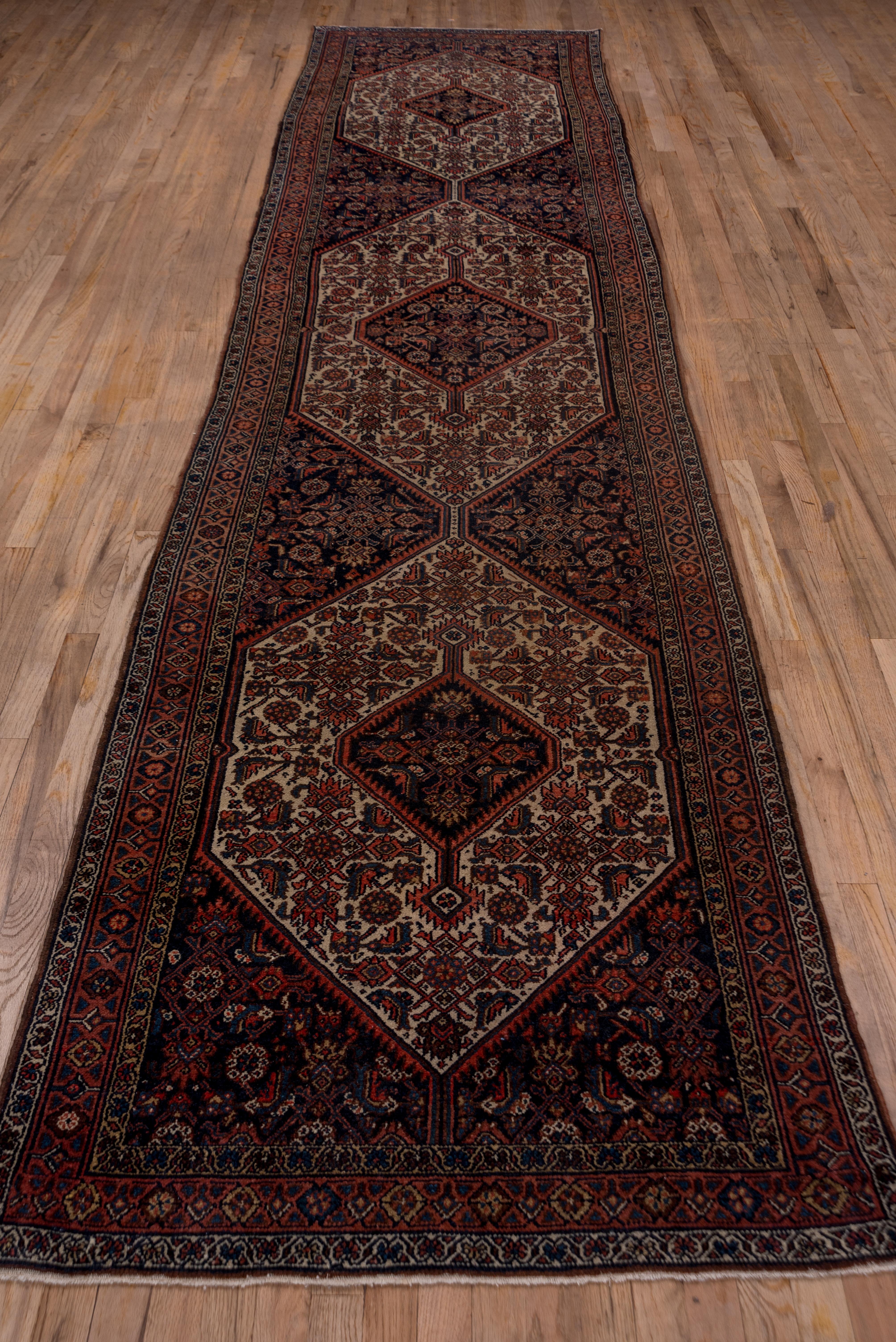 Persian Bibikabad Runner, Antique, circa 1930s For Sale